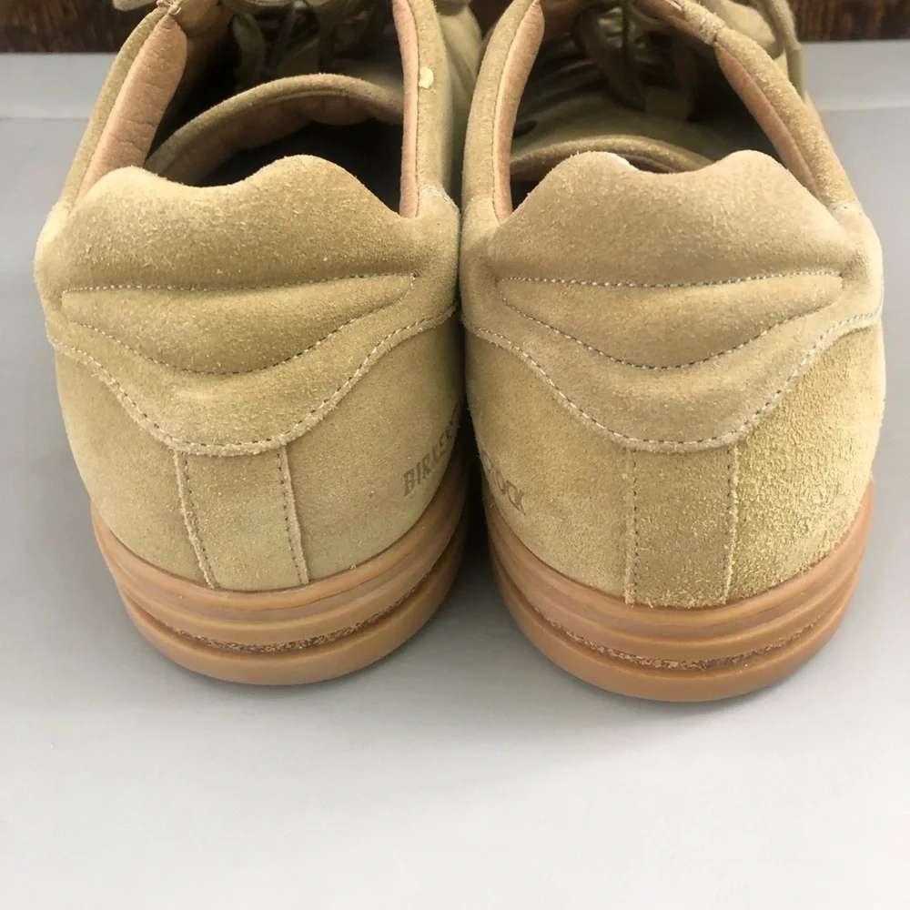 Birkenstock Bend Low suede sneakers khaki beige Men’s 45 Euro U.S.12